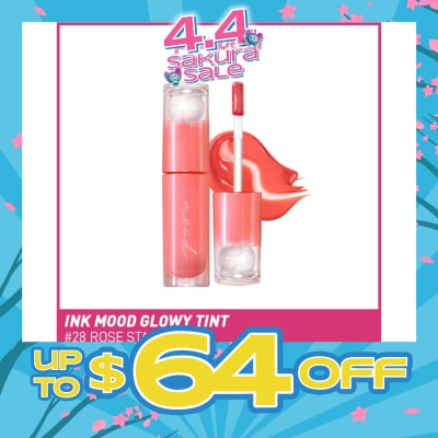 PERIPERA - Ink Mood Glowy Tint (Tteok Recipe) 28 Rose Standard 1s