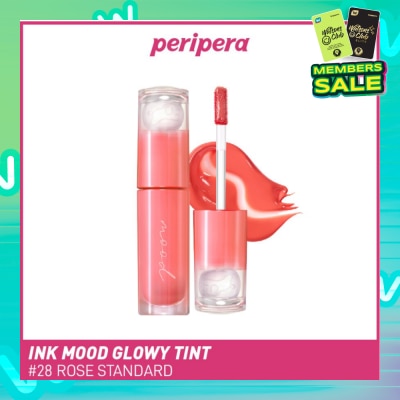 PERIPERA Ink Mood Glowy Tint (Tteok Recipe) 28 Rose Standard 1s
