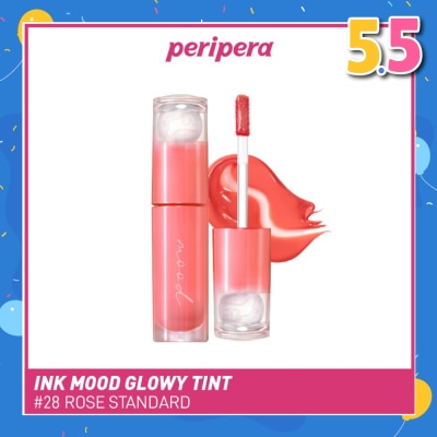 PERIPERA Ink Mood Glowy Tint (Tteok Recipe) 28 Rose Standard 1s