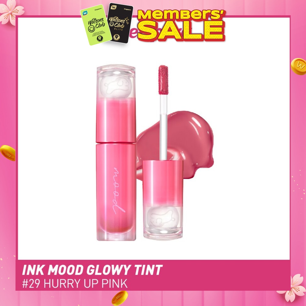 Ink Mood Glowy Tint (Tteok Recipe) 29 Hurry Up Pink 1s