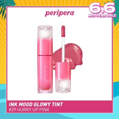 PERIPERA Ink Mood Glowy Tint (Tteok Recipe) 29 Hurry Up Pink 1s