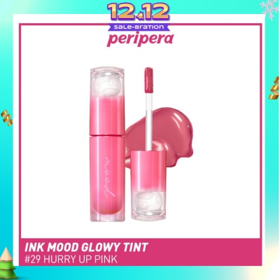 PERIPERA Ink Mood Glowy Tint (Tteok Recipe) 29 Hurry Up Pink 1s