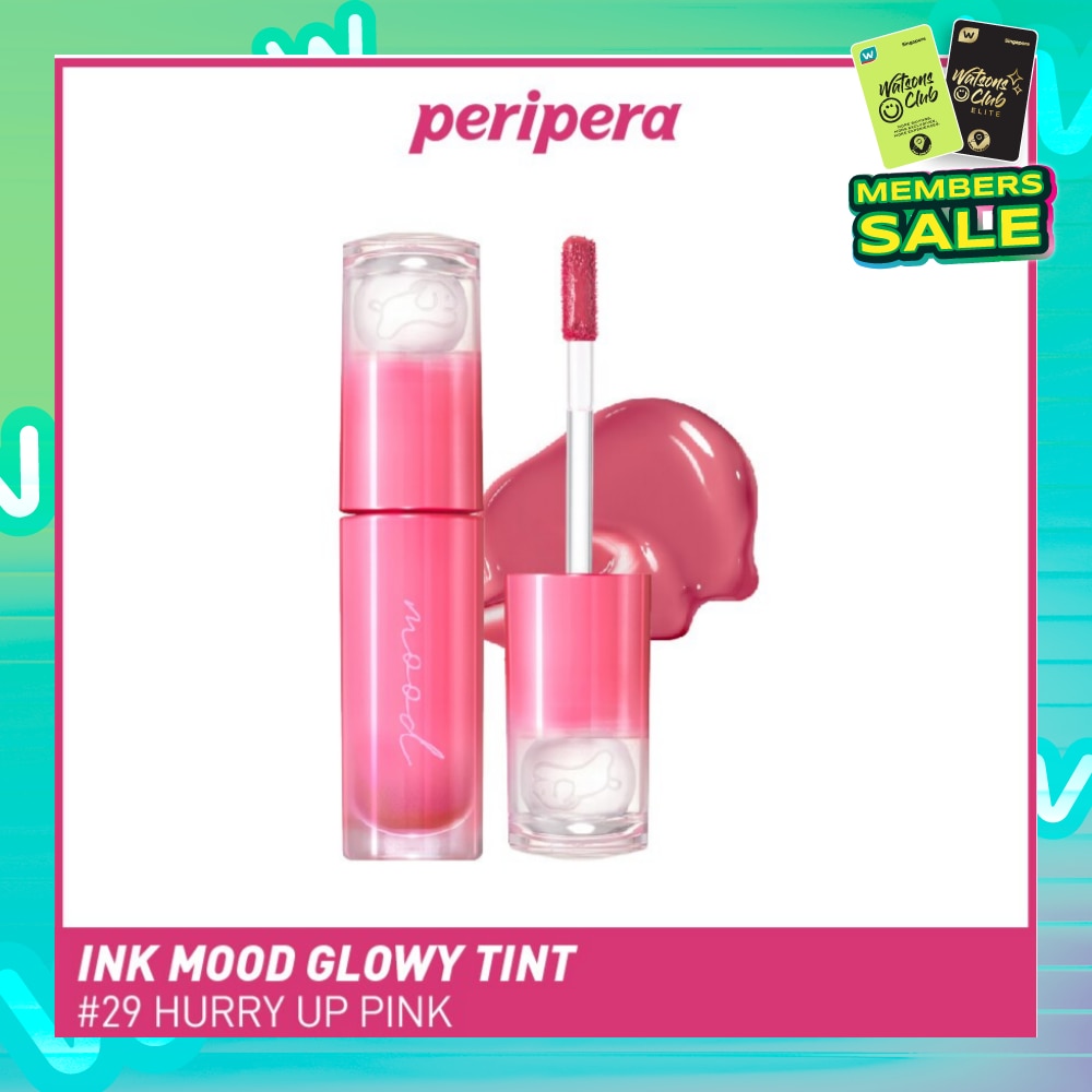 Ink Mood Glowy Tint (Tteok Recipe) 29 Hurry Up Pink 1s