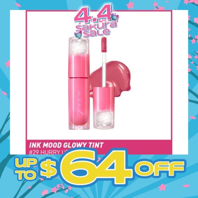 PERIPERA - Ink Mood Glowy Tint (Tteok Recipe) 29 Hurry Up Pink 1s