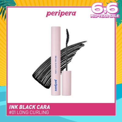 PERIPERA Ink Black Cara 01 Long Curling 1s