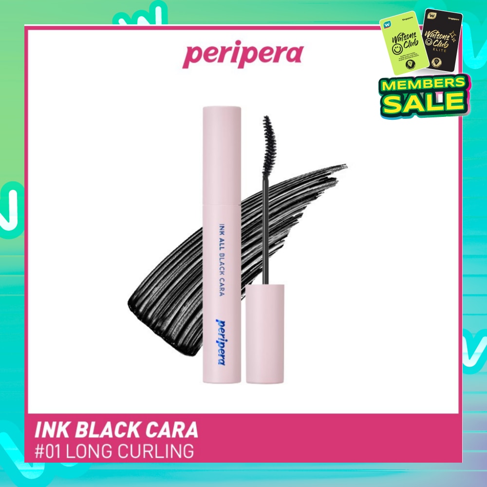 Ink Black Cara 01 Long Curling 1s