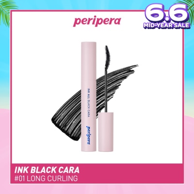 PERIPERA Ink Black Cara 01 Long Curling 1s