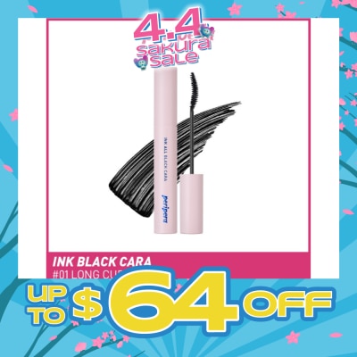 PERIPERA - Ink Black Cara 01 Long Curling 1s (Expiry: Dec`2026)