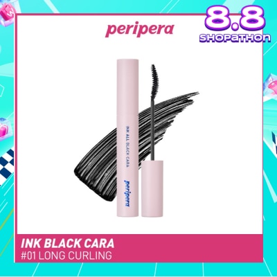PERIPERA Ink Black Cara 01 Long Curling 1s