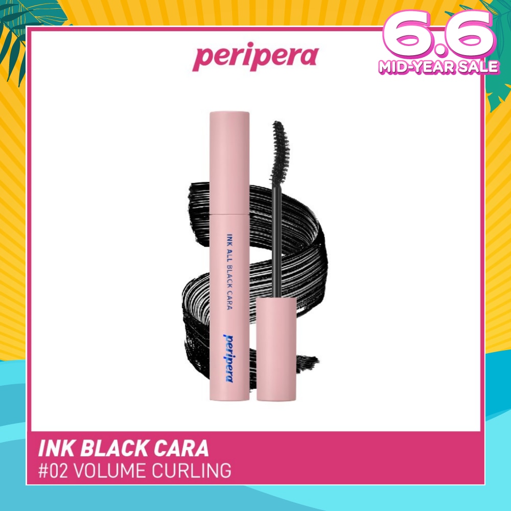 Ink Black Cara 02 Volume Curling 1s