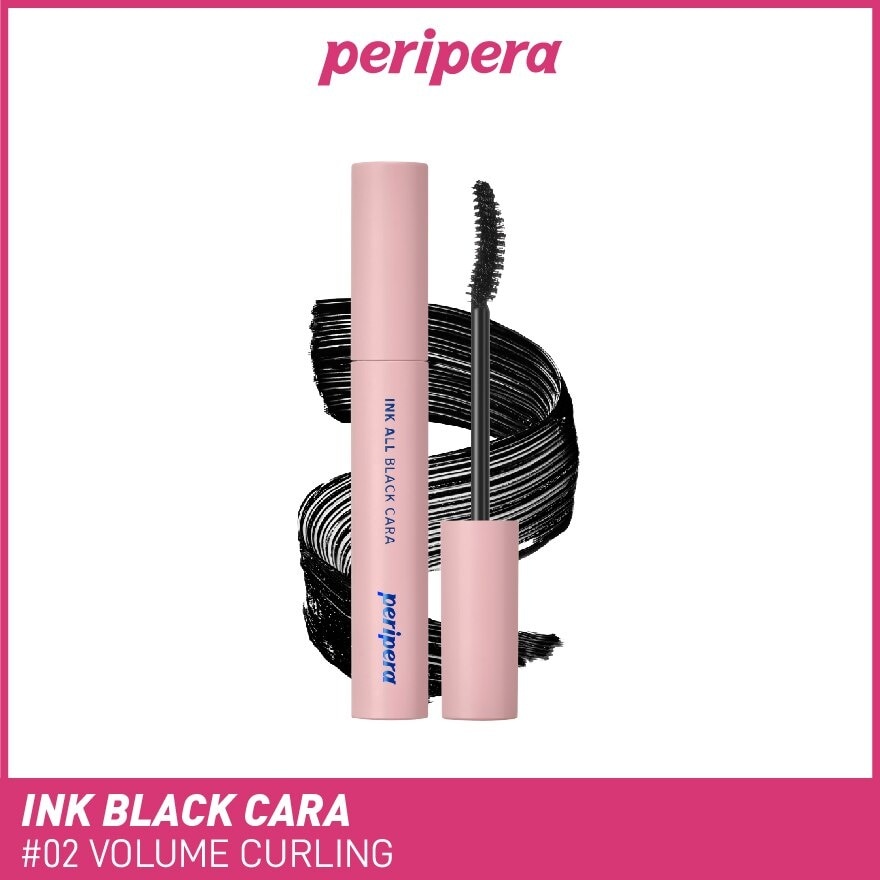 Ink Black Cara 02 Volume Curling 1s