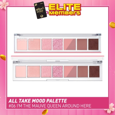 PERIPERA All Take Mood Palette (Tteok Recipe) 06 I'm The Mauve Queen Around Here 1s