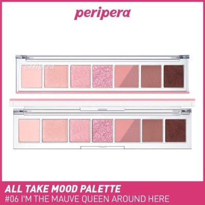PERIPERA All Take Mood Palette (Tteok Recipe) 06 I'm The Mauve Queen Around Here 1s