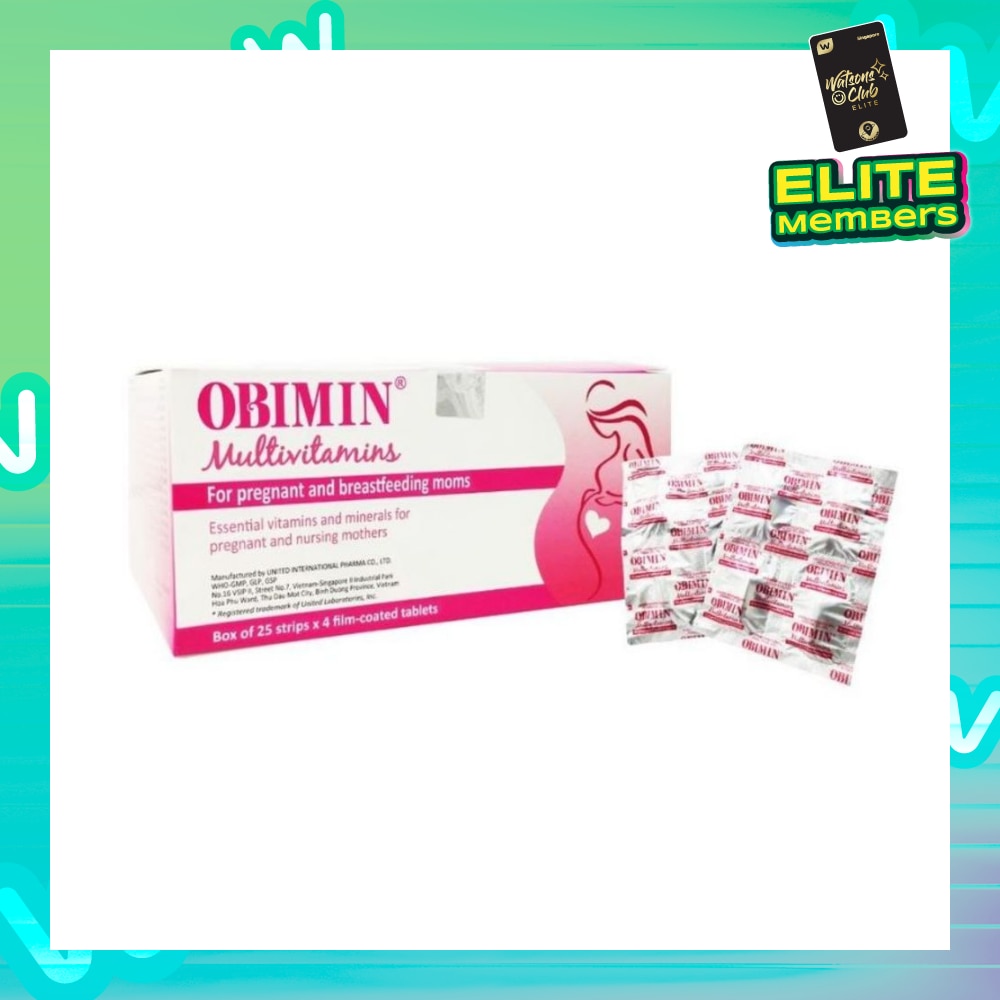 Multivitamins Film Coated Tablet (For Pregnant & Breastfeeding Mums) 100s