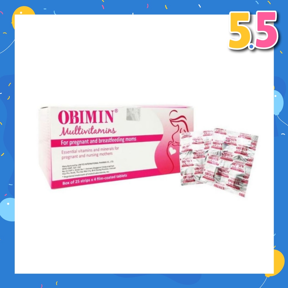 Multivitamins Film Coated Tablet (For Pregnant & Breastfeeding Mums) 100s