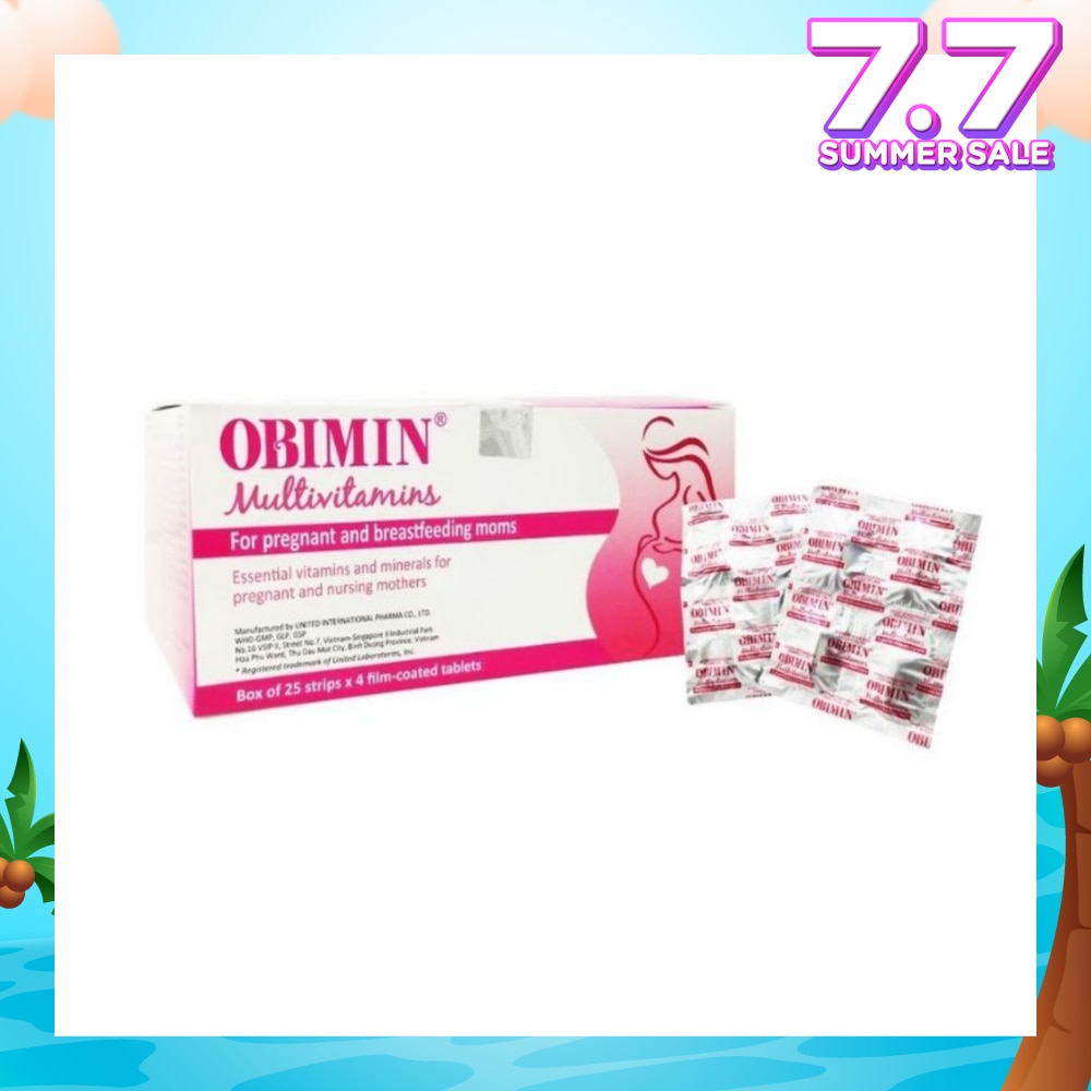 Multivitamins Film Coated Tablet (For Pregnant & Breastfeeding Mums) 100s