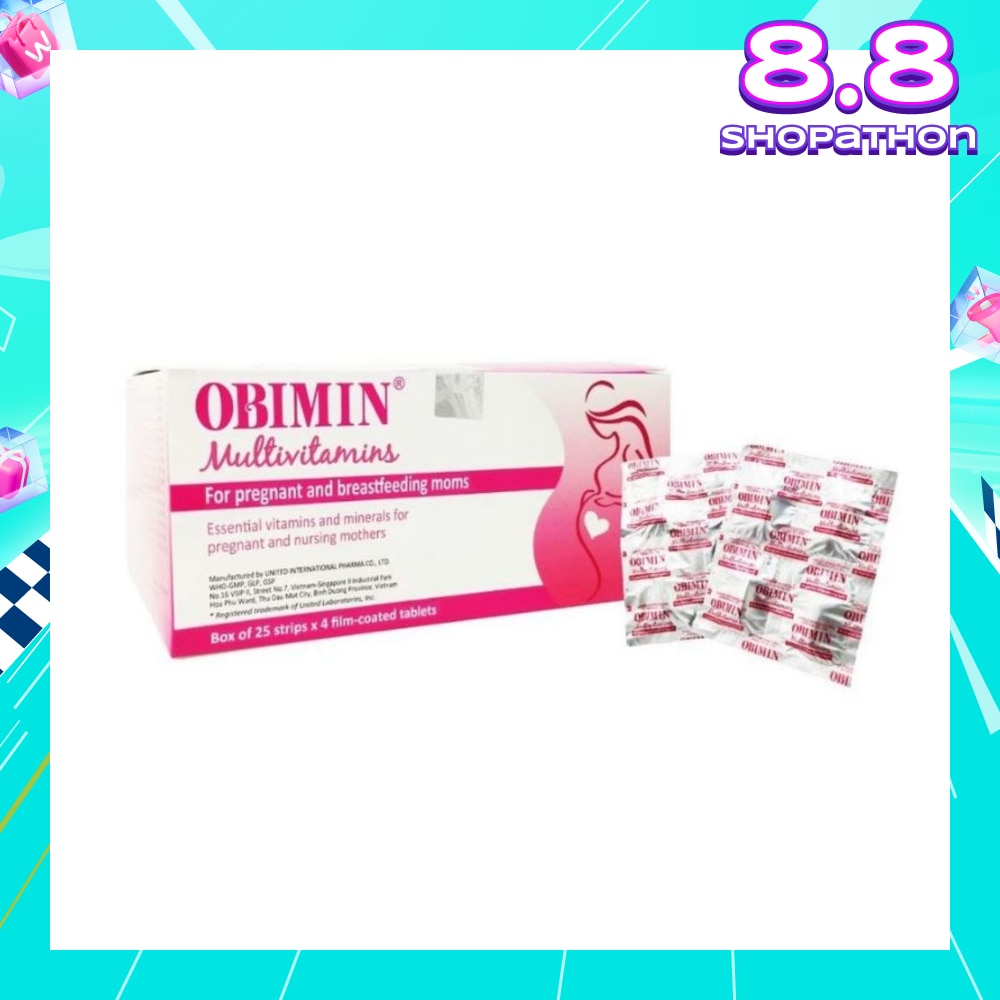 Multivitamins Film Coated Tablet (For Pregnant & Breastfeeding Mums) 100s