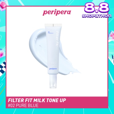 PERIPERA Filter Fit Milk Tone Up SPF30 PA++ 02 Pure Blue (To Neutralizes Sallowness) 35ml