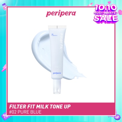 PERIPERA Filter Fit Milk Tone Up SPF30 PA++ 02 Pure Blue (To Neutralizes Sallowness) 35ml
