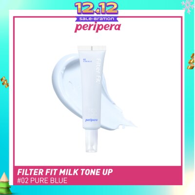 PERIPERA Filter Fit Milk Tone Up SPF30 PA++ 02 Pure Blue (To Neutralizes Sallowness) 35ml
