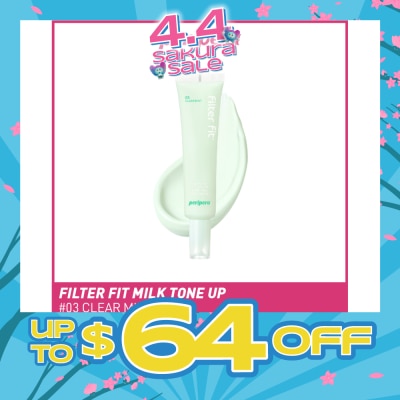 PERIPERA - Filter Fit Milk Tone Up SPF 35 PA++ 03 Clear Mint (To Reduces Redness) 35ml