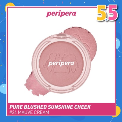 PERIPERA All Take Mood Palette (Tteok Recipe) 24 Mauve Cream 1s