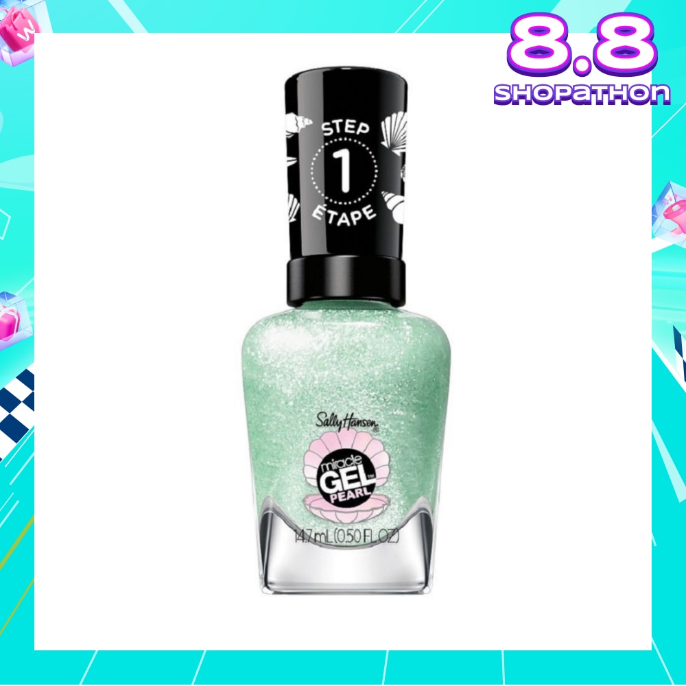 Miracle Gel Nail Polish Lacquer Modern Pearl Collection Under The Sea 902 (No UV/LED Light Necessary) 14.7ml