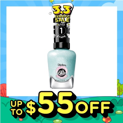 SALLY HANSEN Miracle Gel Nail Polish Lacquer Modern Pearl Collection Seas The Day 903 (No UV/LED Light Necessary) 14.7ml