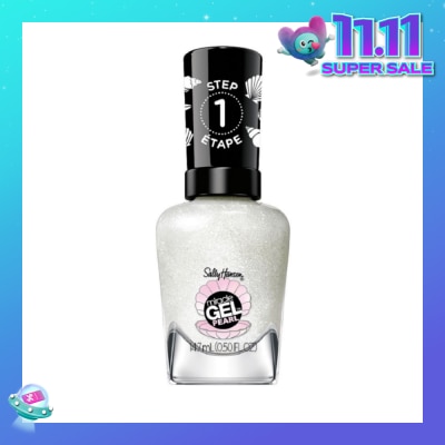 SALLY HANSEN Miracle Gel Nail Polish Lacquer Modern Pearl Collection One Of A Kind 904 (No UV/LED Light Necessary) 14.7ml