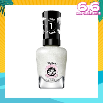 SALLY HANSEN Miracle Gel Nail Polish Lacquer Modern Pearl Collection One Of A Kind 904 (No UV/LED Light Necessary) 14.7ml
