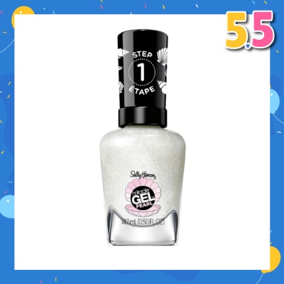 SALLY HANSEN Miracle Gel Nail Polish Lacquer Modern Pearl Collection One Of A Kind 904 (No UV/LED Light Necessary) 14.7ml