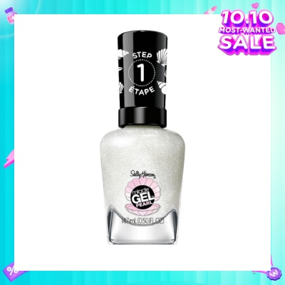 SALLY HANSEN Miracle Gel Nail Polish Lacquer Modern Pearl Collection One Of A Kind 904 (No UV/LED Light Necessary) 14.7ml