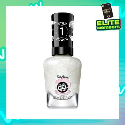 SALLY HANSEN Miracle Gel Nail Polish Lacquer Modern Pearl Collection One Of A Kind 904 (No UV/LED Light Necessary) 14.7ml