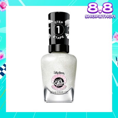 SALLY HANSEN Miracle Gel Nail Polish Lacquer Modern Pearl Collection One Of A Kind 904 (No UV/LED Light Necessary) 14.7ml