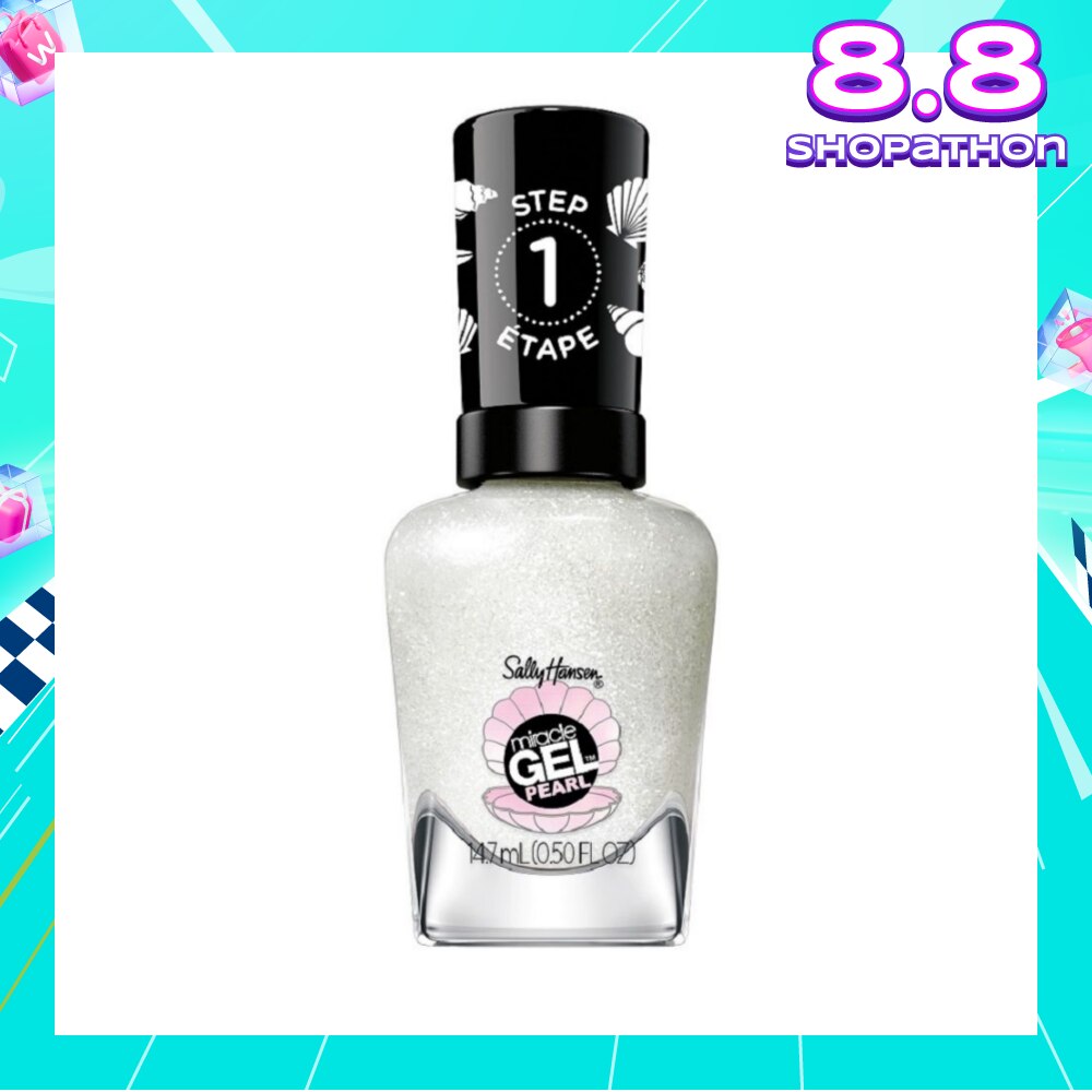 Miracle Gel Nail Polish Lacquer Modern Pearl Collection One Of A Kind 904 (No UV/LED Light Necessary) 14.7ml