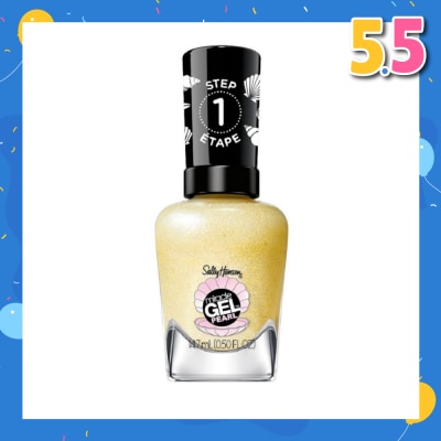 SALLY HANSEN Miracle Gel Nail Polish Lacquer Modern Pearl Collection Diving For Treasure 905 (No UV/LED Light Necessary) 14.7ml