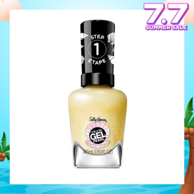 SALLY HANSEN Miracle Gel Nail Polish Lacquer Modern Pearl Collection Diving For Treasure 905 (No UV/LED Light Necessary) 14.7ml