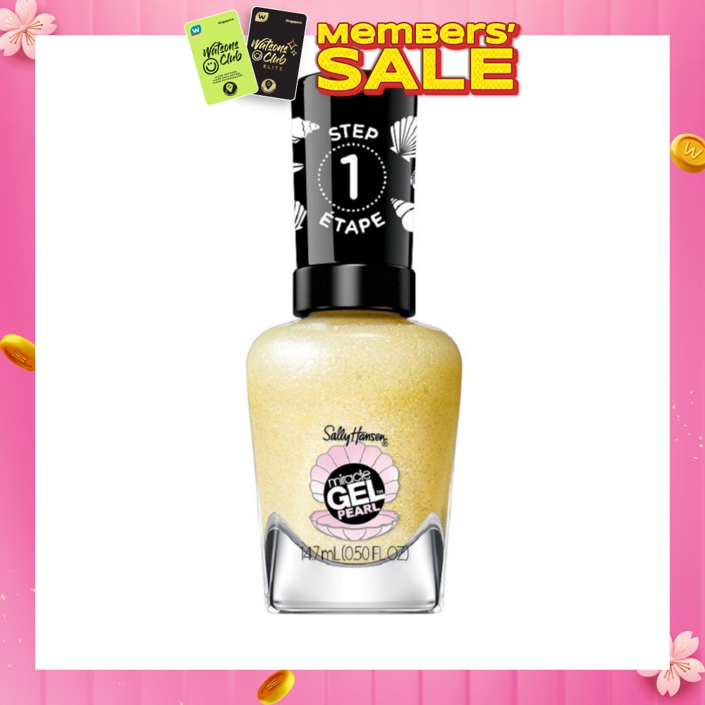 Miracle Gel Nail Polish Lacquer Modern Pearl Collection Diving For Treasure 905 (No UV/LED Light Necessary) 14.7ml