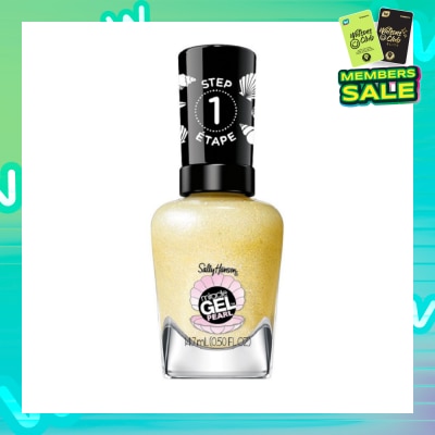 SALLY HANSEN Miracle Gel Nail Polish Lacquer Modern Pearl Collection Diving For Treasure 905 (No UV/LED Light Necessary) 14.7ml