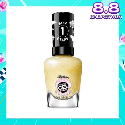 SALLY HANSEN Miracle Gel Nail Polish Lacquer Modern Pearl Collection Diving For Treasure 905 (No UV/LED Light Necessary) 14.7ml