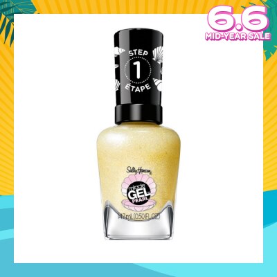 SALLY HANSEN Miracle Gel Nail Polish Lacquer Modern Pearl Collection Diving For Treasure 905 (No UV/LED Light Necessary) 14.7ml