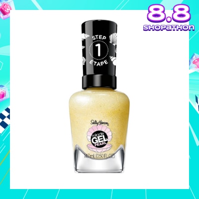 SALLY HANSEN Miracle Gel Nail Polish Lacquer Modern Pearl Collection Diving For Treasure 905 (No UV/LED Light Necessary) 14.7ml