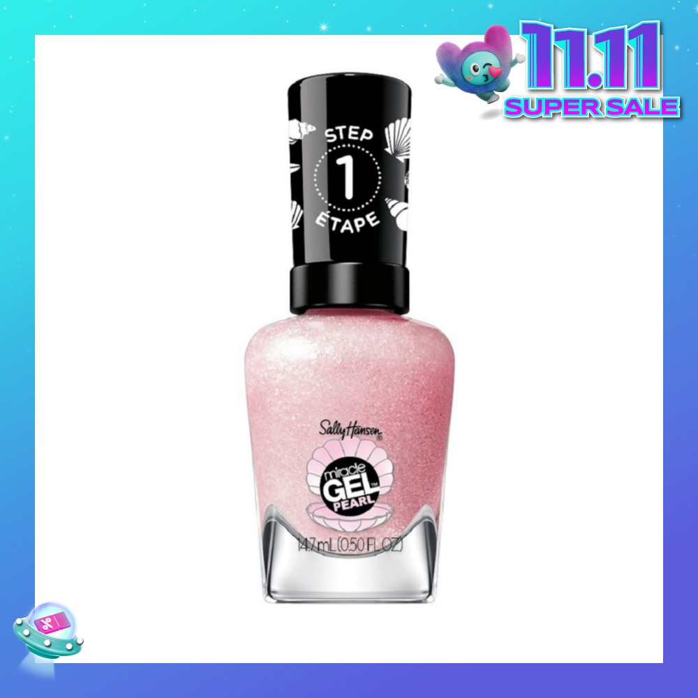 Miracle Gel Nail Polish Lacquer Modern Pearl Collection Pink Sand 906 (No UV/LED Light Necessary) 14.7ml