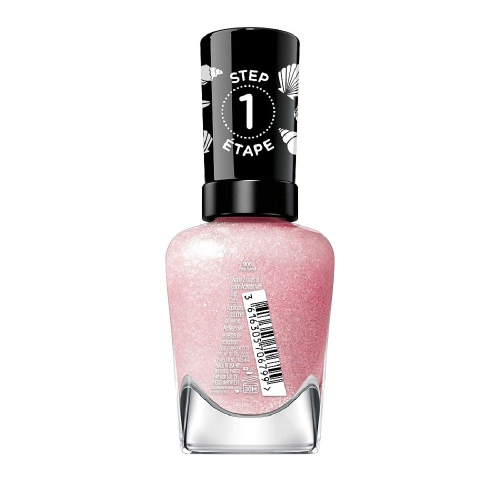 Miracle Gel Nail Polish Lacquer Modern Pearl Collection Pink Sand 906 (No UV/LED Light Necessary) 14.7ml