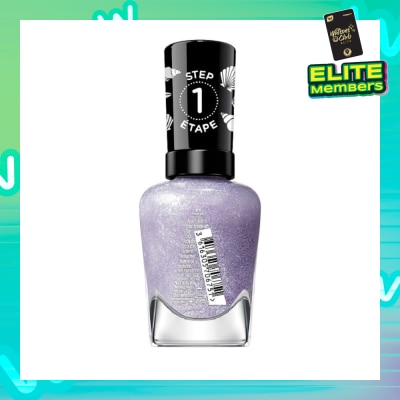 SALLY HANSEN Miracle Gel Nail Polish Lacquer Modern Pearl Collection Pearl-Ple 908 (No UV/LED Light Necessary) 14.7ml