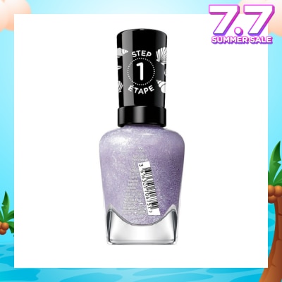 SALLY HANSEN Miracle Gel Nail Polish Lacquer Modern Pearl Collection Pearl-Ple 908 (No UV/LED Light Necessary) 14.7ml