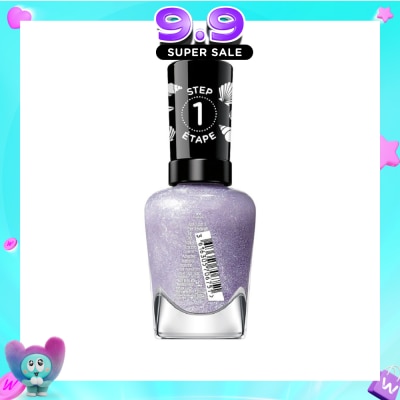 SALLY HANSEN - Miracle Gel Nail Polish Lacquer Modern Pearl Collection Pearl-Ple 908 (No UV/LED Light Necessary) 14.7ml image