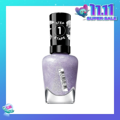 SALLY HANSEN Miracle Gel Nail Polish Lacquer Modern Pearl Collection Pearl-Ple 908 (No UV/LED Light Necessary) 14.7ml