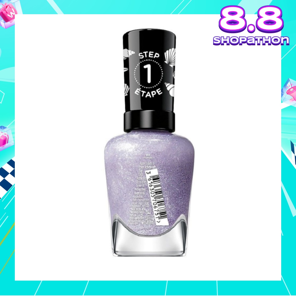 Miracle Gel Nail Polish Lacquer Modern Pearl Collection Pearl-Ple 908 (No UV/LED Light Necessary) 14.7ml