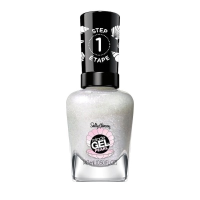 SALLY HANSEN Miracle Gel Nail Polish Lacquer Modern Pearl Collection Moonlight Mist 909 (No UV/LED Light Necessary) 14.7ml